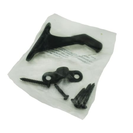 Ives Commercial Aluminum Handrail Bracket Black Finish 059ABLK